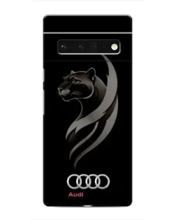Чохол для Google Pixel 6 Pro з картинкою «Графіка — пантера та Audi»