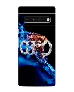 Чохол для Google Pixel 6 Pro з картинкою «Енергія лого Audi»