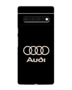 Чохол для Google Pixel 6 Pro з картинкою «Audi — золотий логотип»