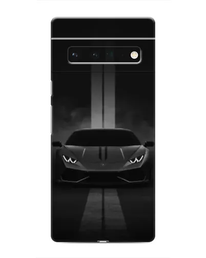 Чохол для Google Pixel 6 Pro з картинкою «Lamborghini симетрія доріг»