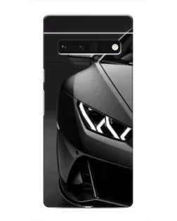 Чохол для Google Pixel 6 Pro з картинкою «Lamborghini фари деталізація»