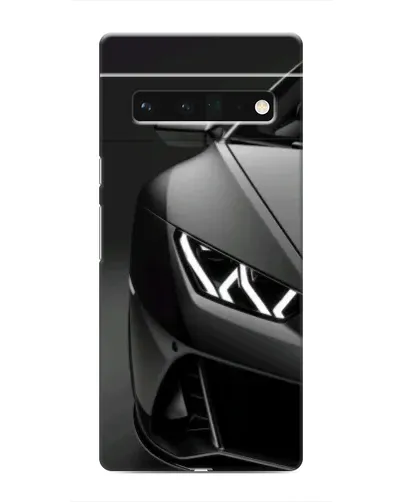 Чохол для Google Pixel 6 Pro з картинкою «Lamborghini фари деталізація»
