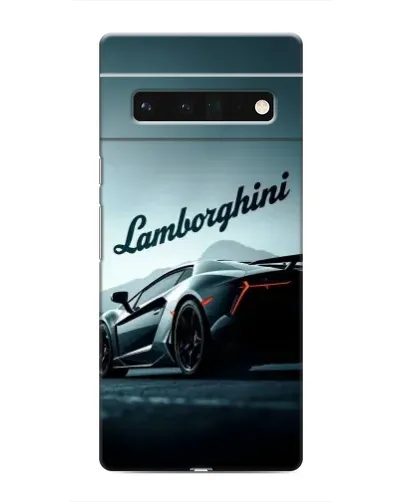 Чохол для Google Pixel 6 Pro з картинкою «Класичний Lamborghini надпис»