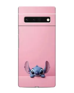 Чехол для Google Pixel 6 Pro с картинкой «Stitch выглядывает»