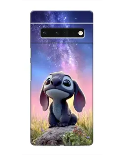 Чехол для Google Pixel 6 Pro с картинкой «Стич на рассвете»