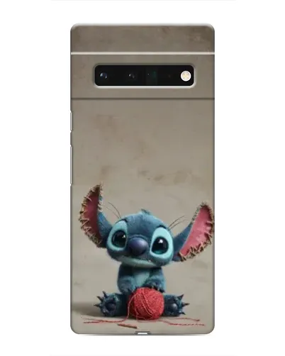 Чохол для Google Pixel 6 Pro з картинкою «Стіч на чоричневому фоні»
