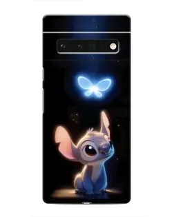 Чехол для Google Pixel 6 Pro с картинкой «Сияющий Стич»