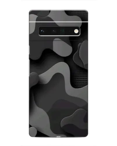 Чохол для Google Pixel 6 Pro з картинкою «Темний абстрактний камуфляж»