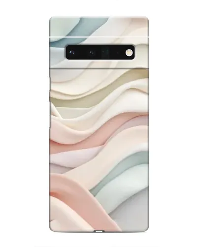 Чохол для Google Pixel 6 Pro з картинкою «Пастельні ніжні хвилі»