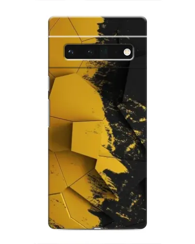 Чохол для Google Pixel 6 Pro з картинкою «Золоті уламки геометрії»