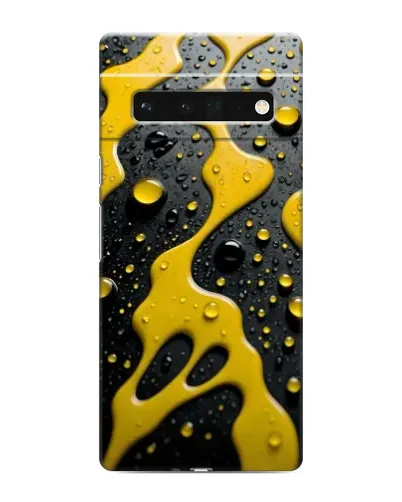Чохол для Google Pixel 6 Pro з картинкою «Рідке жовте золото»