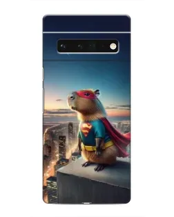 Чохол для Google Pixel 6 Pro з картинкою «Капі-мен супергерой»
