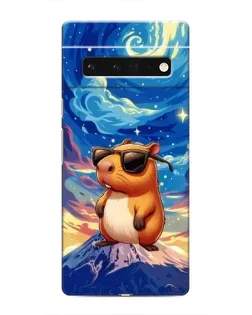 Чохол для Google Pixel 6 Pro з картинкою «Капібара Ван Гога»