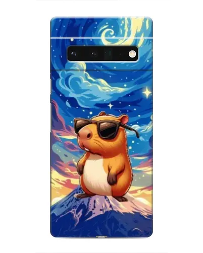 Чохол для Google Pixel 6 Pro з картинкою «Капібара Ван Гога»