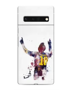 Чохол для Google Pixel 6 Pro з картинкою «Messi Barca»