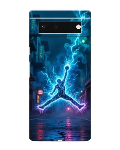 Чохол для Google Pixel 6 з картинкою «Jordan Gold Jumpman»
