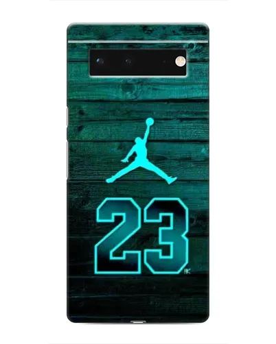 Чохол для Google Pixel 6 з картинкою «Jordan Cyan 23»