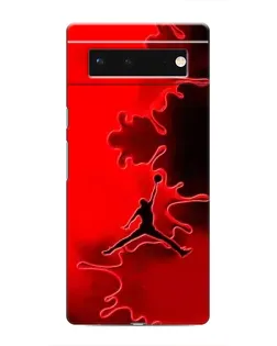 Чохол для Google Pixel 6 з картинкою «Jordan Red Smoke»