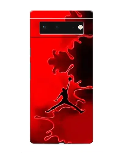 Чохол для Google Pixel 6 з картинкою «Jordan Red Smoke»