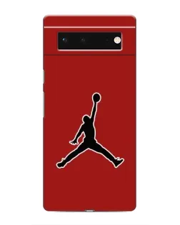 Чохол для Google Pixel 6 з картинкою «Jordan Red Back»