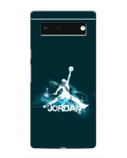 Чохол для Google Pixel 6 з картинкою «Jordan Blue Fire»