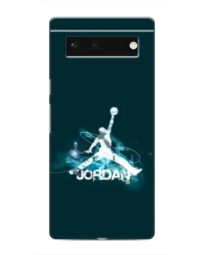 Чохол для Google Pixel 6 з картинкою «Jordan Blue Fire»