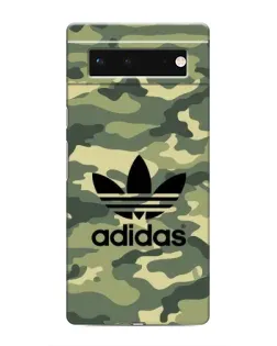 Чохол для Google Pixel 6 з картинкою «Мілітарі стиль Adidas»