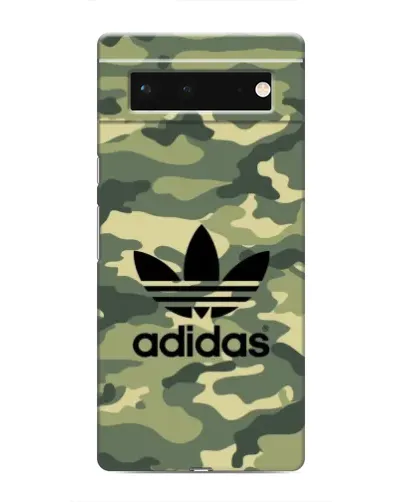 Чохол для Google Pixel 6 з картинкою «Мілітарі стиль Adidas»