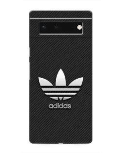Чохол для Google Pixel 6 з картинкою «Adidas Карбонова текстура»