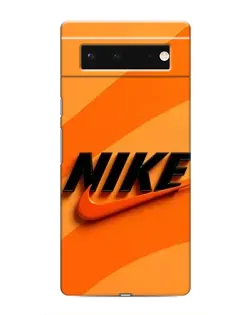 Чохол для Google Pixel 6 з картинкою «Помаранчевий драйв Nike»
