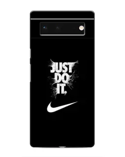 Чохол для Google Pixel 6 з картинкою «Текстовий принт Nike»