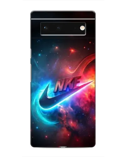 Чохол для Google Pixel 6 з картинкою «Вогняний логотип Nike»