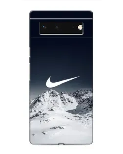 Чохол для Google Pixel 6 з картинкою «Nike — зимові гори»