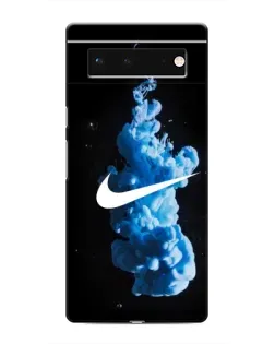 Чохол для Google Pixel 6 з картинкою «Nike та синій дим»