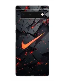 Чохол для Google Pixel 6 з картинкою «Nike — ефект розломів»