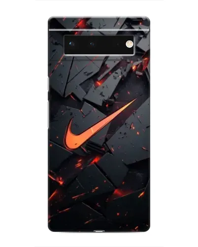 Чохол для Google Pixel 6 з картинкою «Nike — ефект розломів»