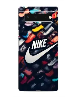 Чохол для Google Pixel 6 з картинкою «Колекція кросівок Nike»