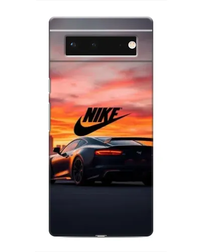 Чохол для Google Pixel 6 з картинкою «Nike та суперкар»