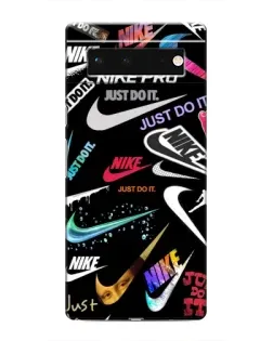 Чехол для Google Pixel 6 с картинкой «Nike — роскошь»