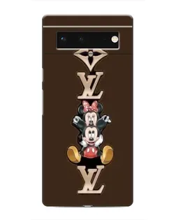 Чохол для Google Pixel 6 з картинкою «LV та Міккі Маус»