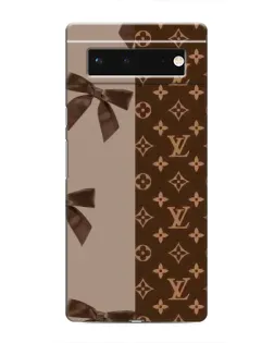 Чохол для Google Pixel 6 з картинкою «Louis Vuitton — банти»