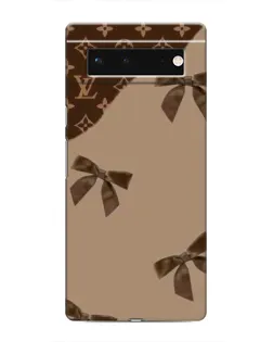 Чохол для Google Pixel 6 з картинкою «LV — кавовий атлас»