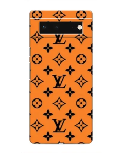 Чохол для Google Pixel 6 з картинкою «Помаранчевий стиль LV»