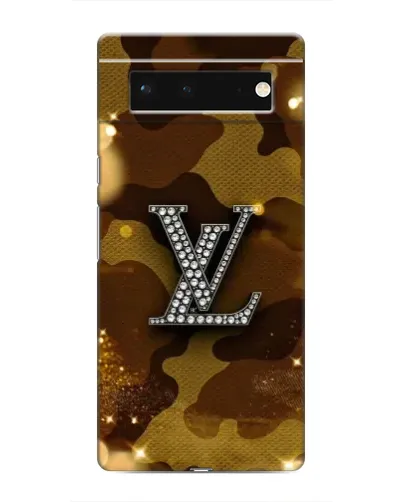 Чохол для Google Pixel 6 з картинкою «Камуфляжний Louis Vuitton»