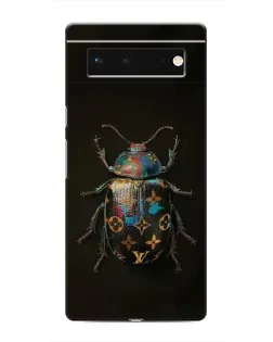 Чохол для Google Pixel 6 з картинкою «LV — мармуровий принт»