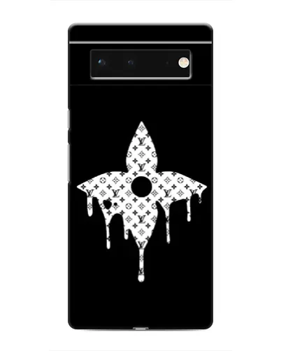 Чохол для Google Pixel 6 з картинкою «Квіткова монограма»