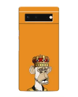 Чохол для Google Pixel 6 з картинкою «Золота мавпа Bored Ape»