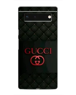 Чохол для Google Pixel 6 з картинкою «Gucci — стьобаний чорний»