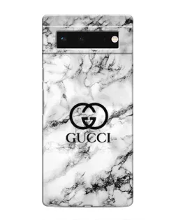 Чохол для Google Pixel 6 з картинкою «Gucci — мармуровий шик»