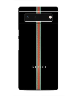 Чехол для Google Pixel 6 с картинкой «Gucci — строгая линия»